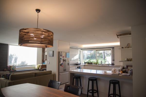 A mixture of mood and functional lighting is essential in any kitchen