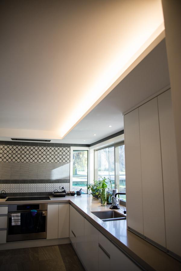 Mister Sparky can provide discreet ventilation units and LED strip lighting for 